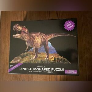 Dinosaur-Shaped Puzzle